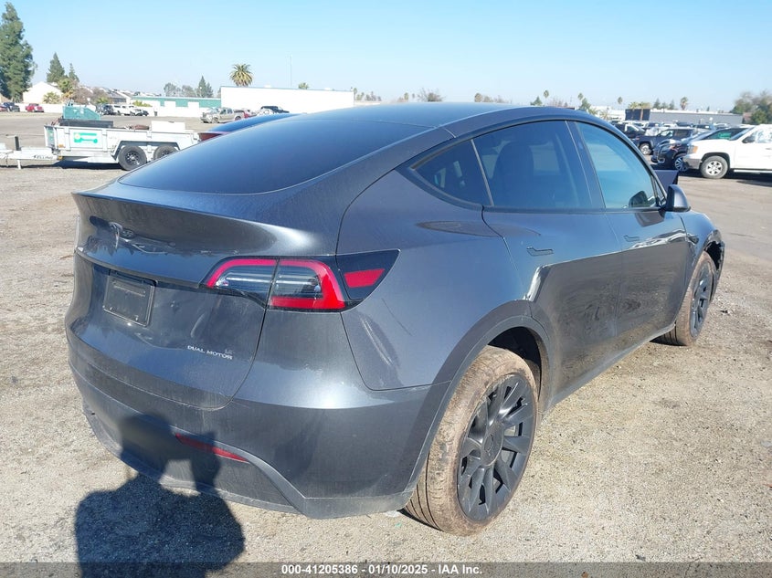 Vin: 7saygdee9pf858527, lot: 41695692, tesla model y awd/long range dual motor all-wheel drive 20234