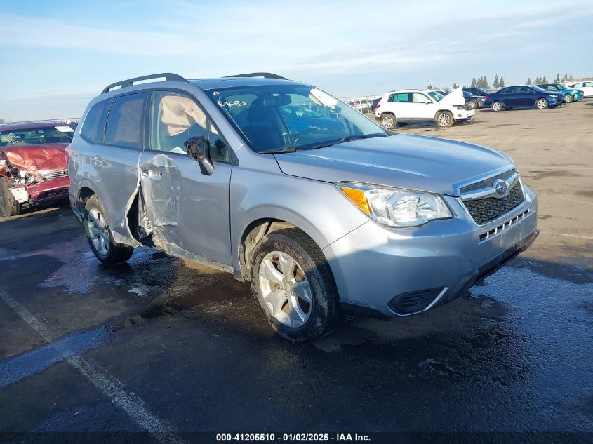 VIN JF2SJADC8GH474923 2016 Subaru Forester, 2.5I Pr... no.1