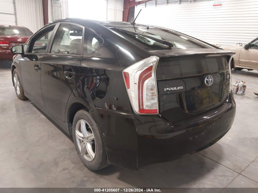 VIN JTDKN3DU7E0365811 2014 Toyota Prius, Two no.3