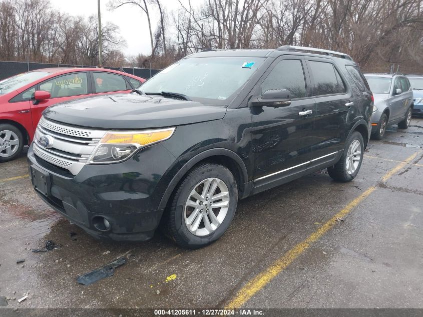 VIN 1FM5K7D87EGA99726 2014 Ford Explorer, Xlt no.2