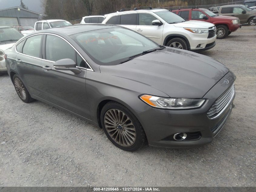 VIN 3FA6P0K97ER318163 2014 Ford Fusion, Titanium no.1