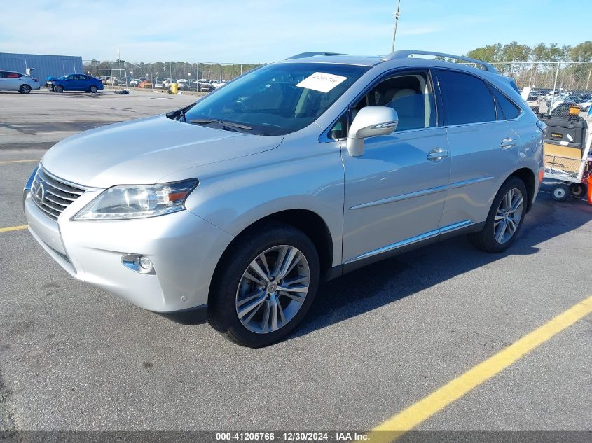 VIN 2T2ZK1BA2FC180895 2015 LEXUS RX 350 no.2