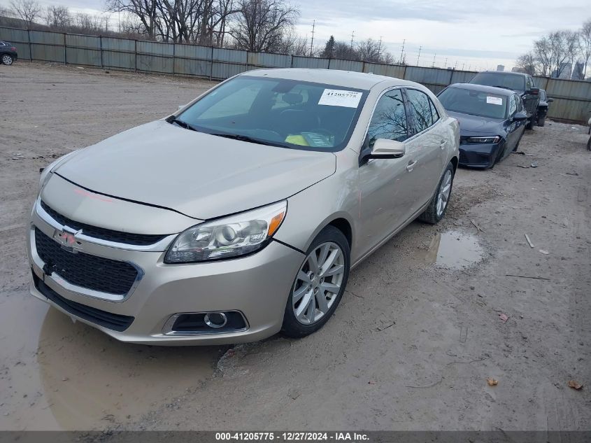 VIN 1G11E5SL0EF258459 2014 Chevrolet Malibu, LT no.2