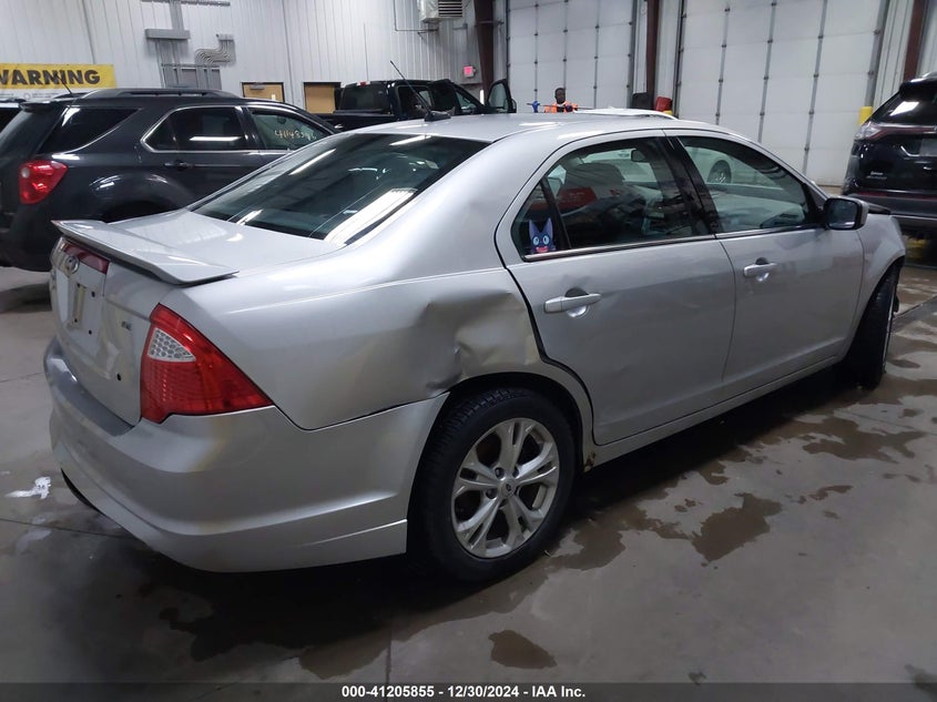 2012 FORD FUSION VIN: 3FAHP0HA0CR108611