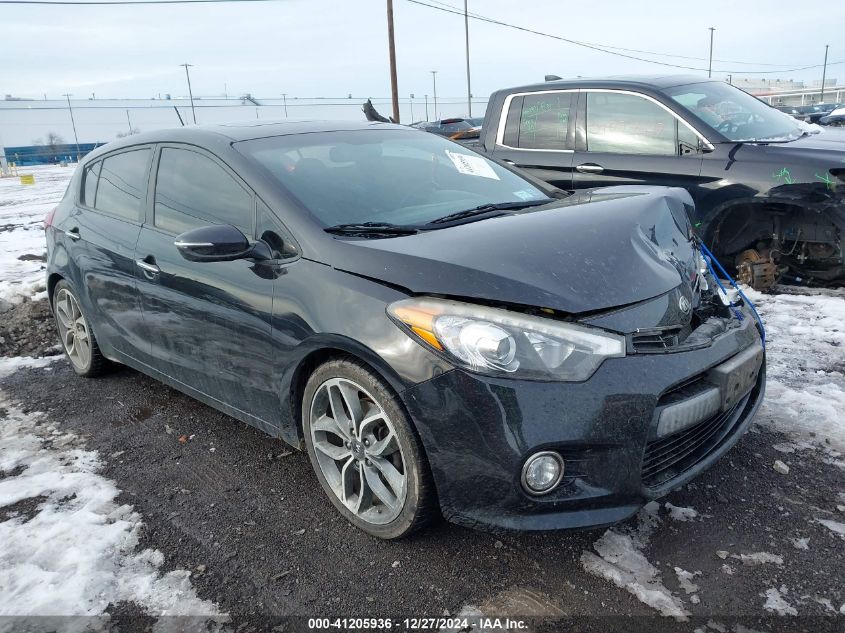 VIN KNAFZ5A39F5387937 2015 KIA Forte, SX no.1