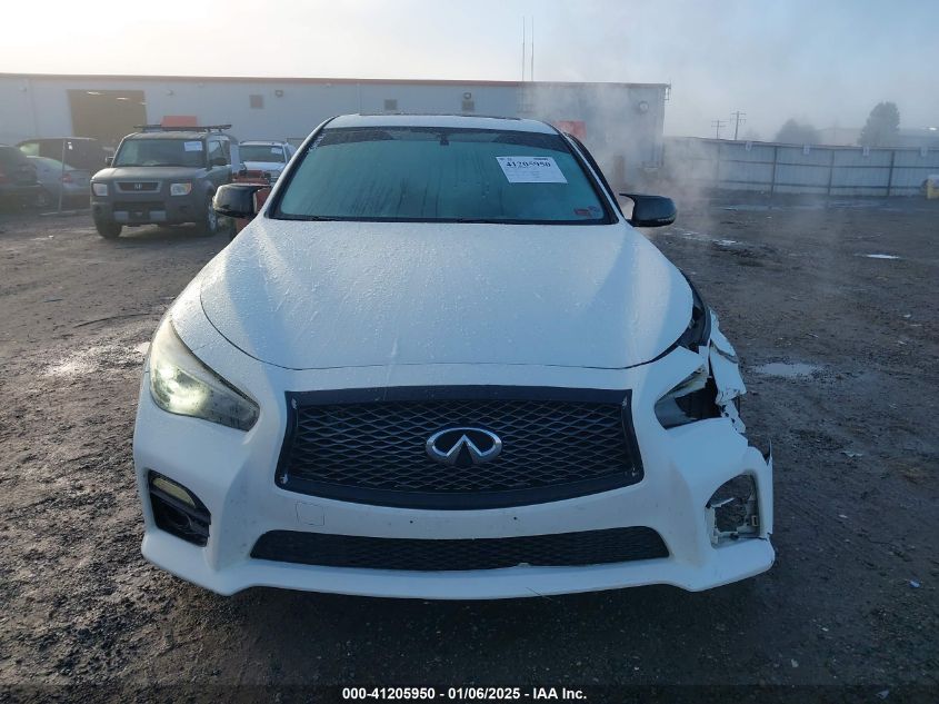 VIN JN1BV7AR8EM693483 2014 Infiniti Q50, Sport no.13