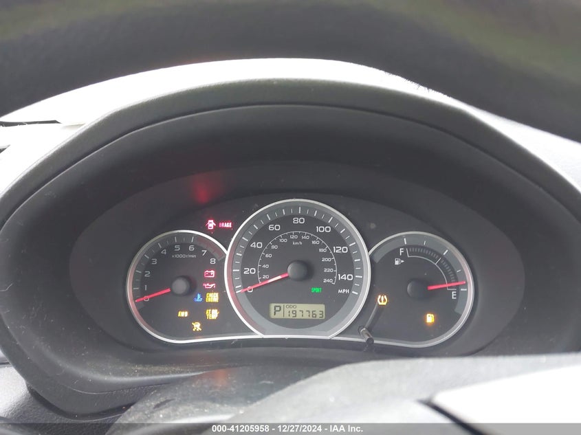 2011 SUBARU IMPREZA VIN: JF1GE6A69BH511190