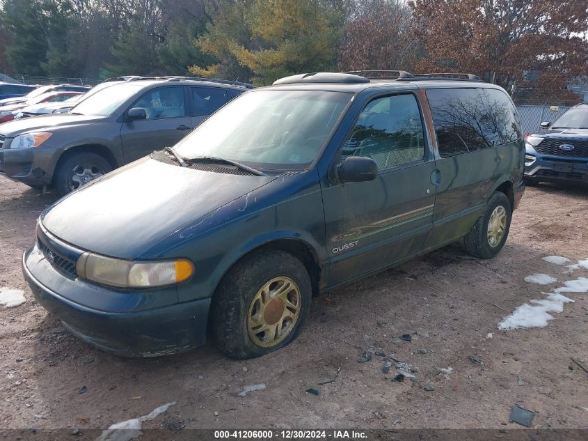 1998 Nissan Quest Xe/Gxe/Gle VIN: 4N2ZN1111WD811813 Lot: 41206000