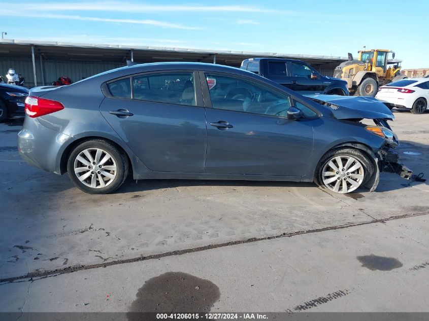 VIN KNAFX4A65G5602161 2016 KIA Forte, LX no.14