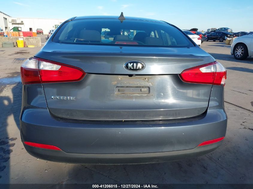 VIN KNAFX4A65G5602161 2016 KIA Forte, LX no.17