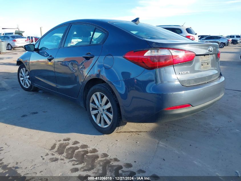 VIN KNAFX4A65G5602161 2016 KIA Forte, LX no.3