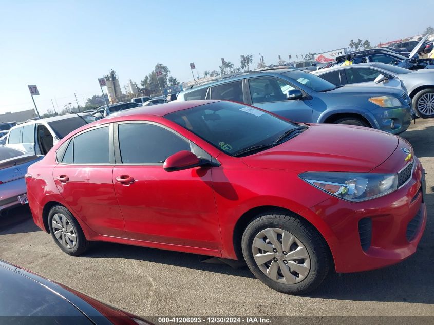 2018 Kia Rio S VIN: 3KPA24AB6JE065739 Lot: 41206093