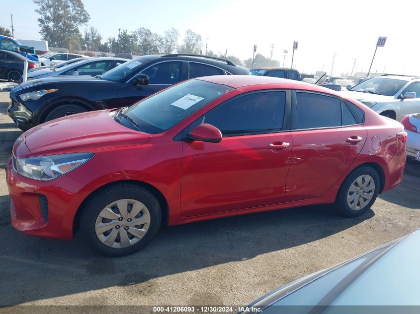 2018 Kia Rio S VIN: 3KPA24AB6JE065739 Lot: 41206093