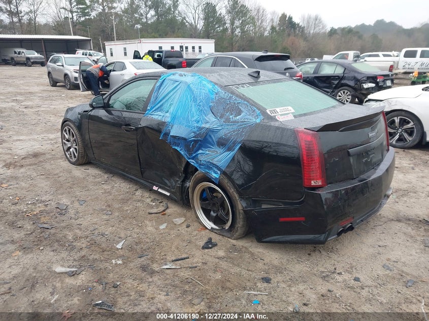 Vin: 1g6dv5ep1b0137704, lot: 41696496, cadillac cts-v 20113