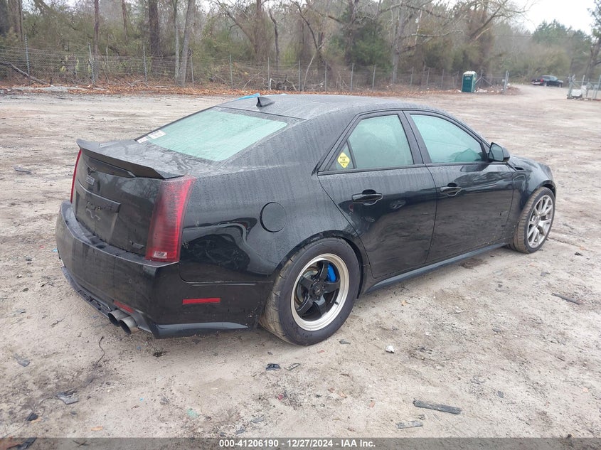 Vin: 1g6dv5ep1b0137704, lot: 41696496, cadillac cts-v 20114