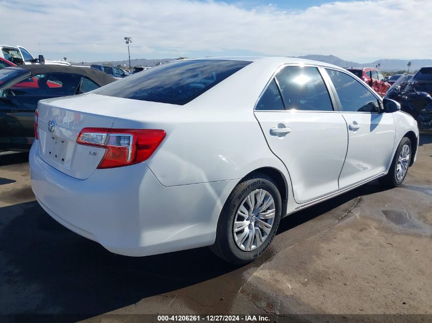 VIN 4T1BF1FK5DU277114 2013 Toyota Camry, LE no.4