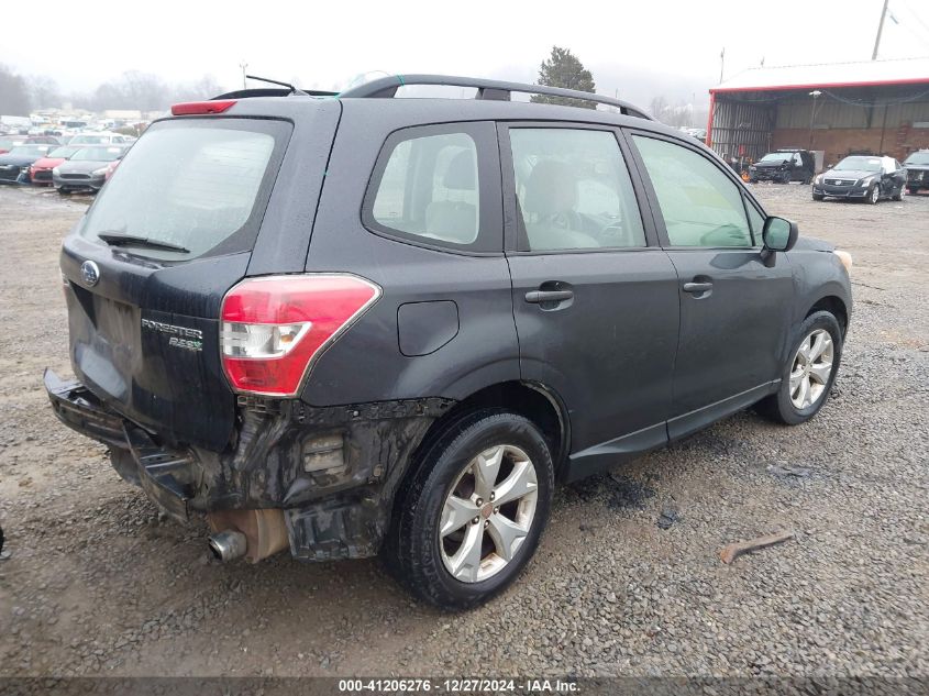 VIN JF2SJABC8FH446735 2015 Subaru Forester, 2.5I no.4