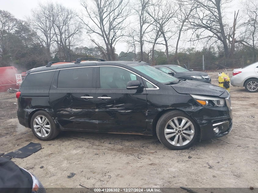 2015 KIA SEDONA SX LUXURY - KNDME5C14F6029446