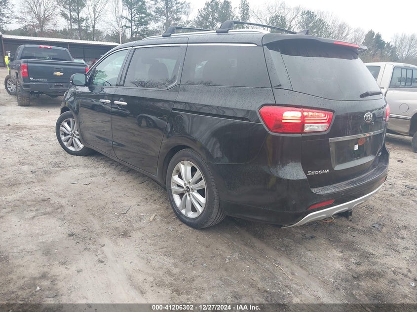 2015 KIA SEDONA SX LUXURY - KNDME5C14F6029446