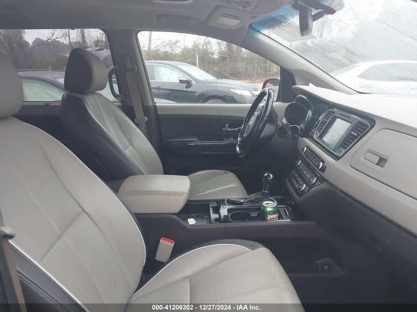 2015 KIA SEDONA SX LUXURY - KNDME5C14F6029446