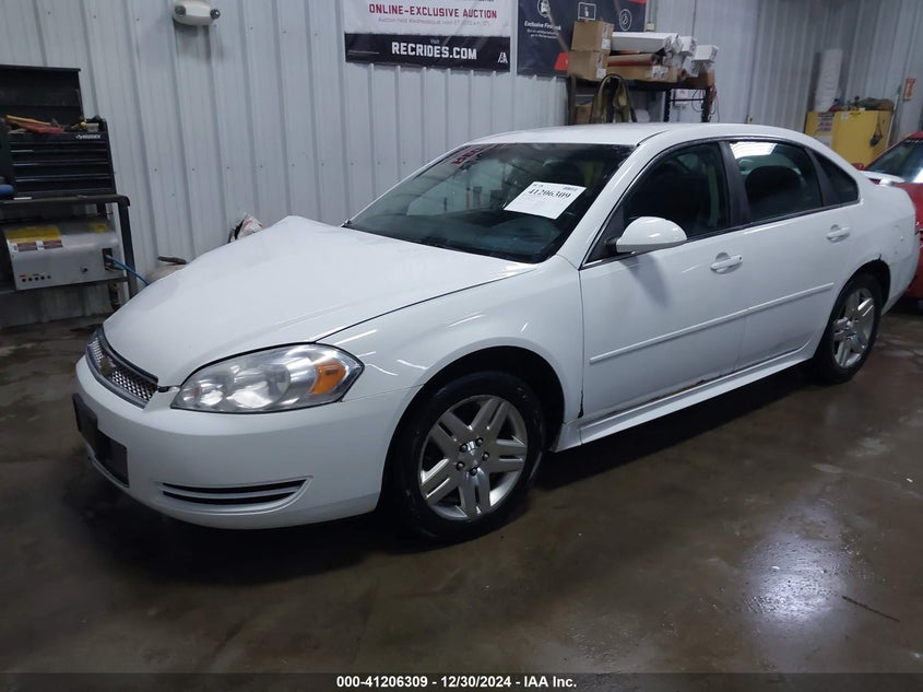 2012 CHEVROLET IMPALA VIN: 2G1WB5E36C1167825