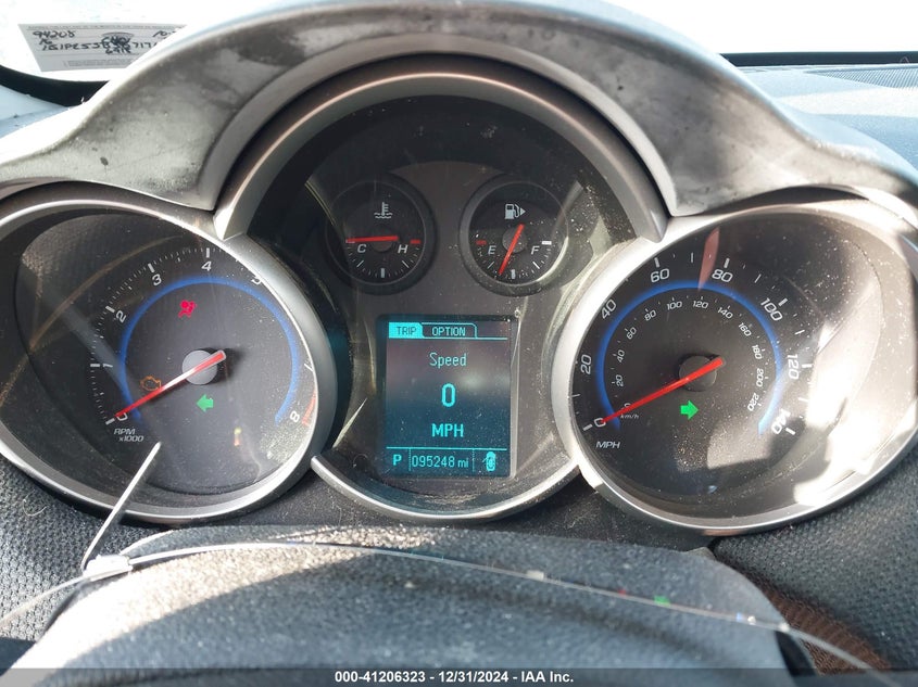 2016 CHEVROLET CRUZE LIMITED 1LT AUTO - 1G1PE5SB3G7176837