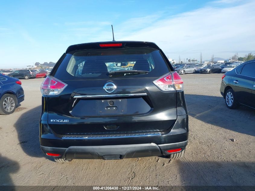 2016 Nissan Rogue S VIN: KNMAT2MT7GP715967 Lot: 41206430