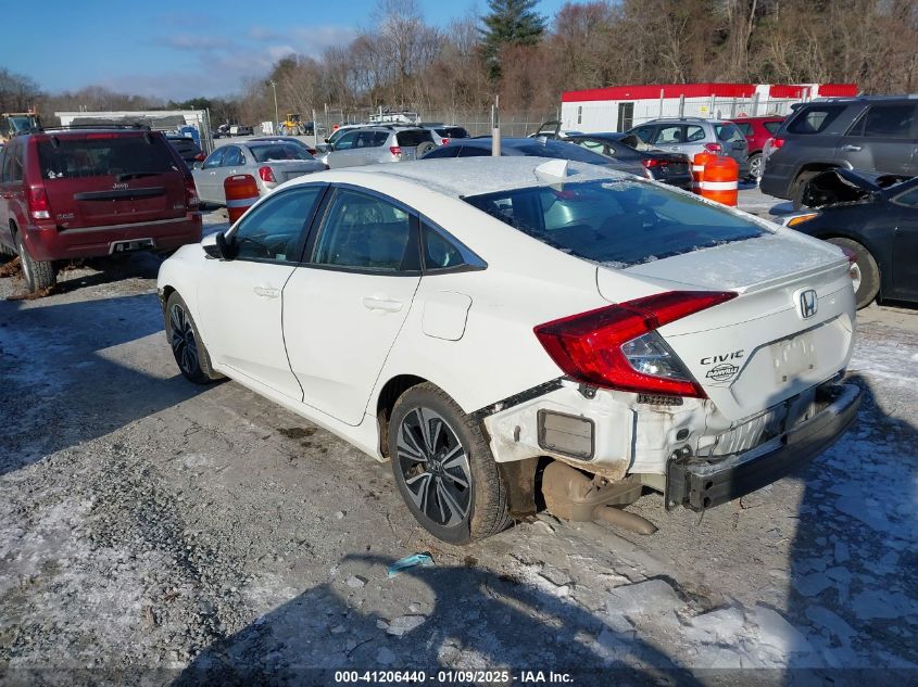 VIN 19XFC1F33LE012227 2020 Honda Civic, EX no.3