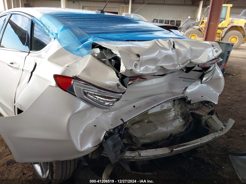 2016 FORD FUSION VIN: 3FA6P0K98GR250135