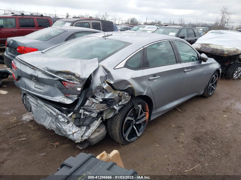 VIN 1HGCV1F38JA245020 2018 Honda Accord, Sport no.4