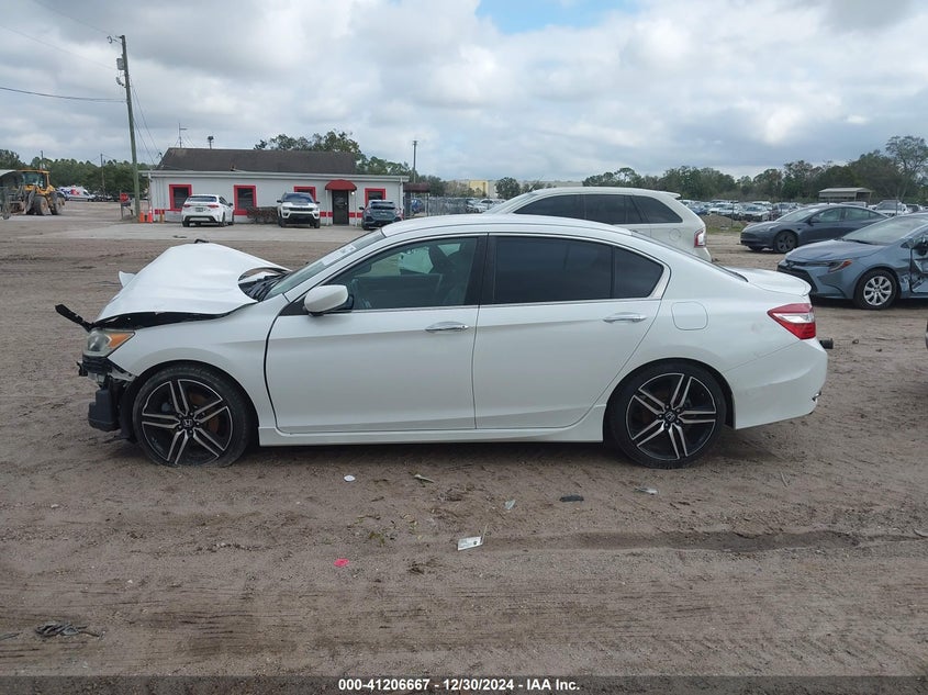 2017 HONDA ACCORD VIN: 1HGCR2F17HA085876