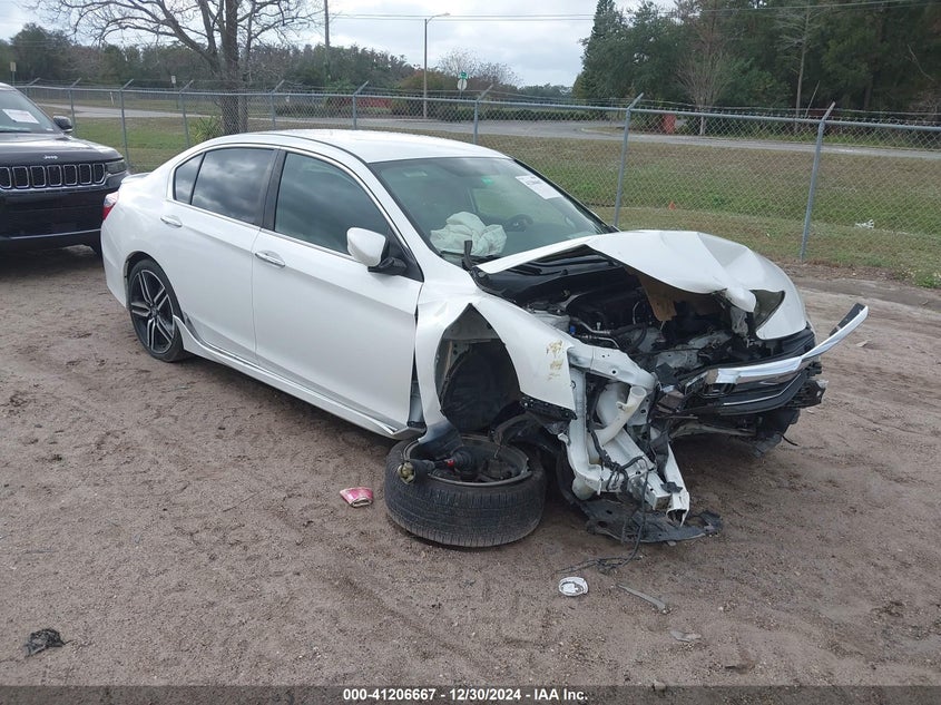 2017 HONDA ACCORD VIN: 1HGCR2F17HA085876