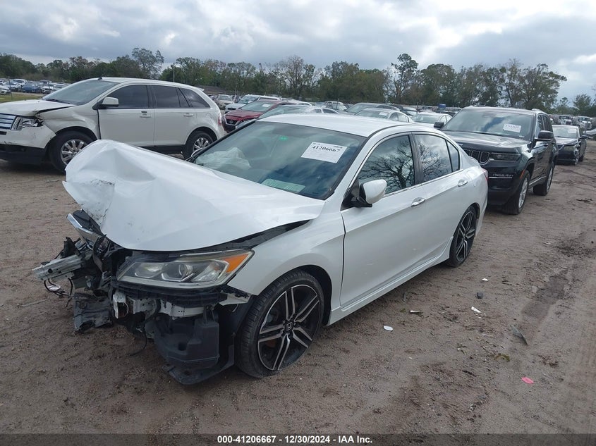 2017 HONDA ACCORD VIN: 1HGCR2F17HA085876