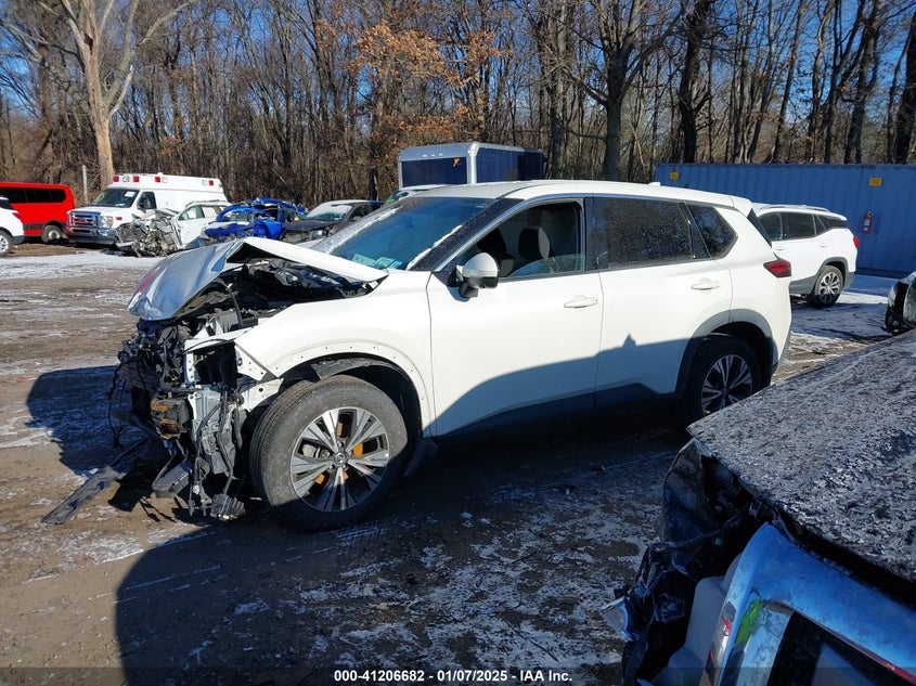 2021 NISSAN ROGUE SV INTELLIGENT AWD - 5N1AT3BBXMC796798