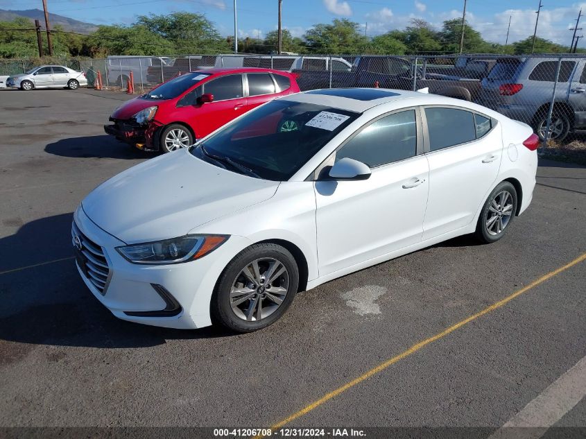 VIN 5NPD84LF5HH169494 2017 Hyundai Elantra, Value E... no.2