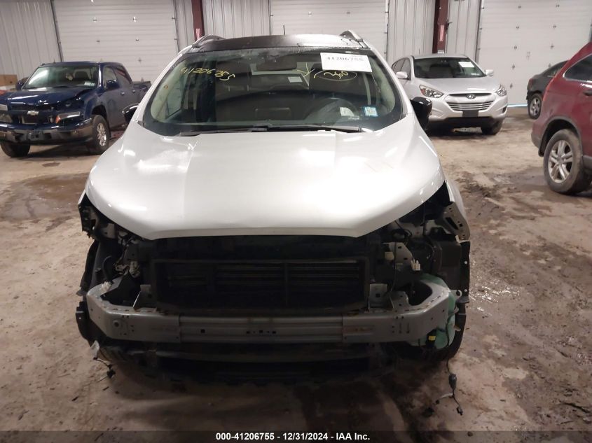 2021 Ford Ecosport Ses VIN: MAJ6S3JL3MC412826 Lot: 41206755