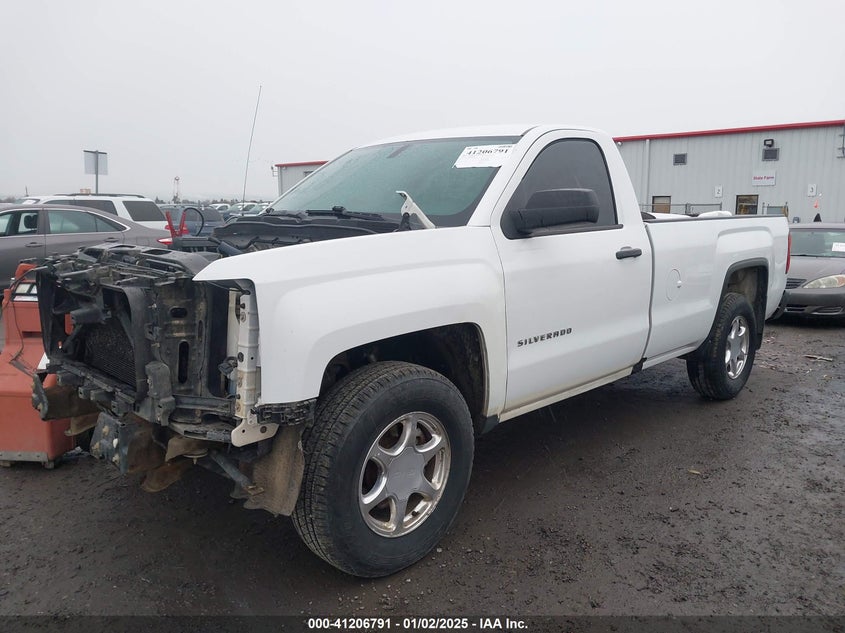 2014 CHEVROLET SILVERADO 1500 WORK TRUCK 1WT - 1GCNCPEH8EZ284629