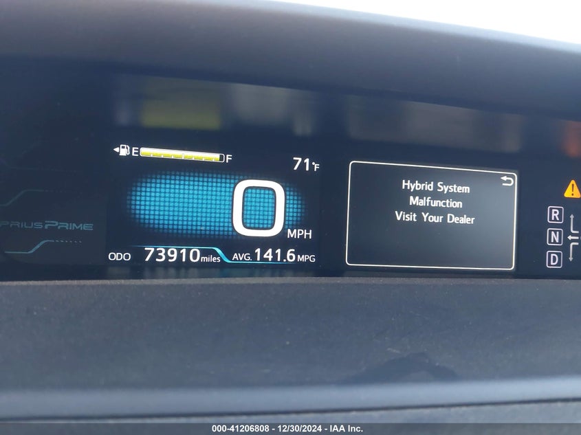 2017 TOYOTA PRIUS PRIME VIN: JTDKARFP1H3047644