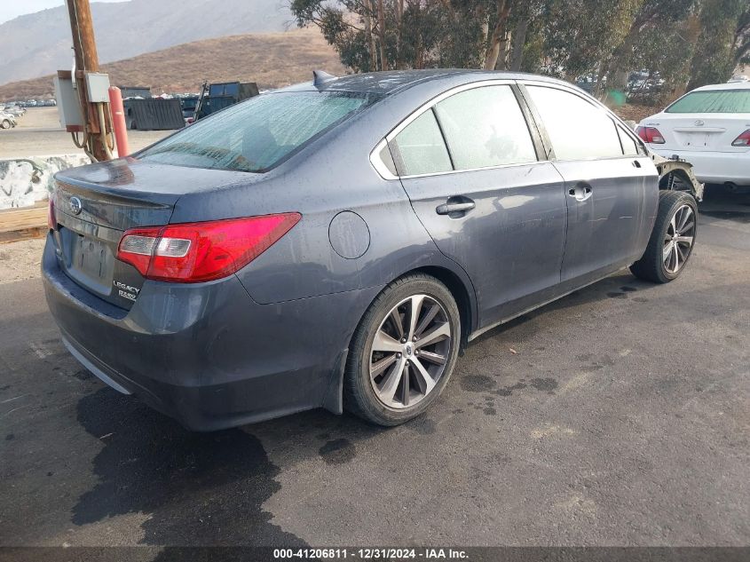 VIN 4S3BNAN67H3043371 2017 Subaru Legacy, 2.5I Limited no.4