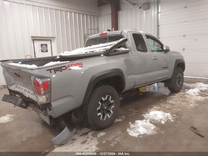 VIN 3TYSZ5AN1MT017046 2021 TOYOTA TACOMA no.4