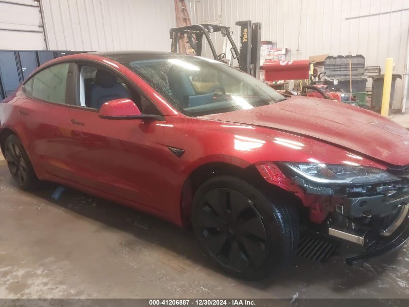 VIN 5YJ3E1EB4RF766231 2024 Tesla Model 3, Long Rang... no.14