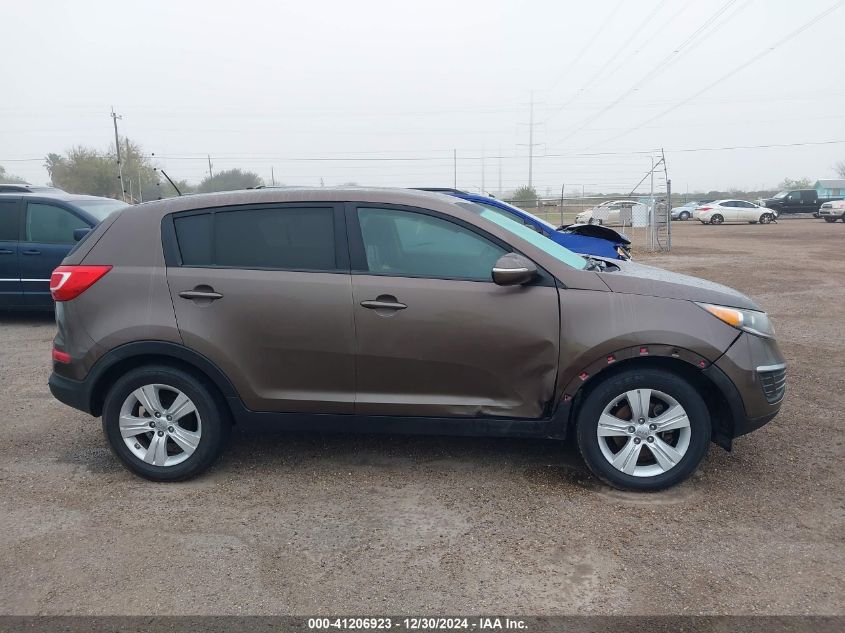 2013 Kia Sportage Lx VIN: KNDPB3A25D7528818 Lot: 41206923