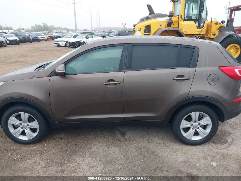 2013 Kia Sportage Lx VIN: KNDPB3A25D7528818 Lot: 41206923