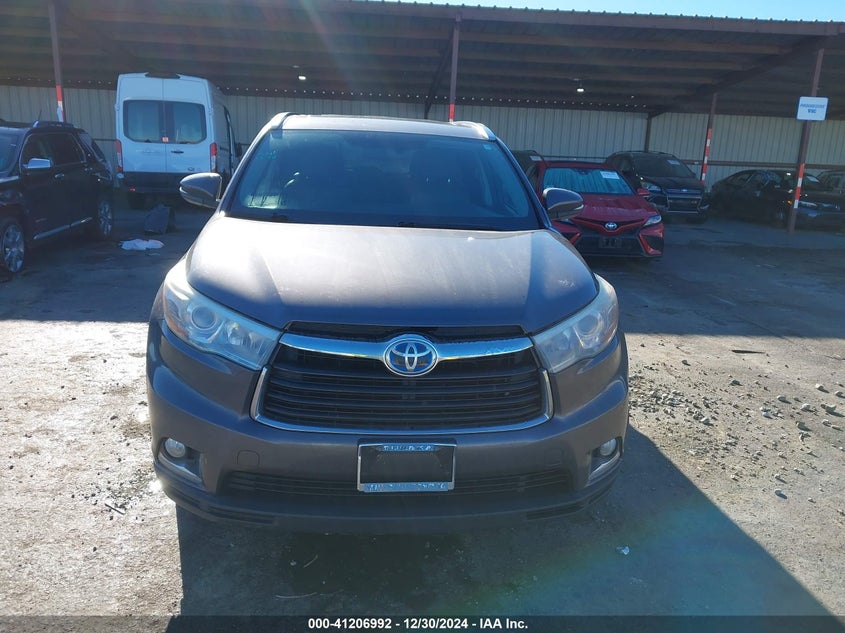 2016 TOYOTA HIGHLANDER HYBRID LIMITED - 5TDDCRFH7GS015886