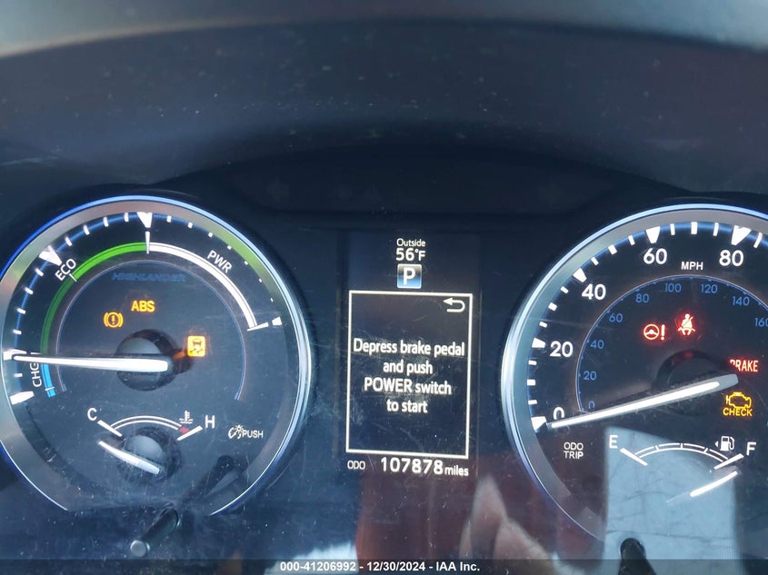 2016 TOYOTA HIGHLANDER HYBRID LIMITED - 5TDDCRFH7GS015886