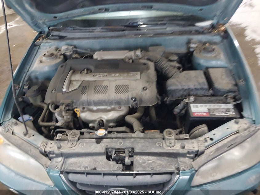 2006 HYUNDAI ELANTRA VIN: KMHDN46D56U245068