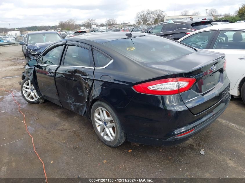 2016 FORD FUSION SE - 3FA6P0H75GR199828