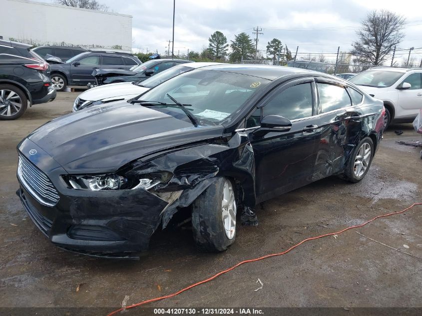 2016 FORD FUSION SE - 3FA6P0H75GR199828