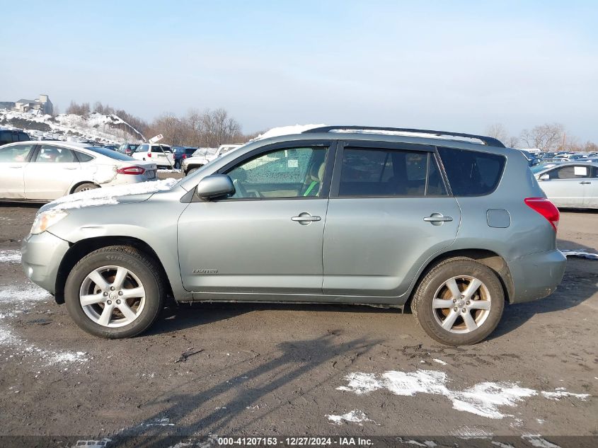 2008 Toyota Rav4 Limited VIN: JTMBD31V386058296 Lot: 41207153