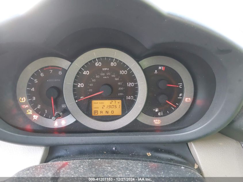 2008 Toyota Rav4 Limited VIN: JTMBD31V386058296 Lot: 41207153